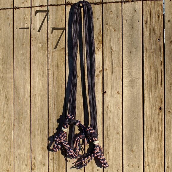 New 9' Double Braid Nylon Yacht Rope Sport Loop - Tie Style Paracord Bit Ends - Picture 6 of 6